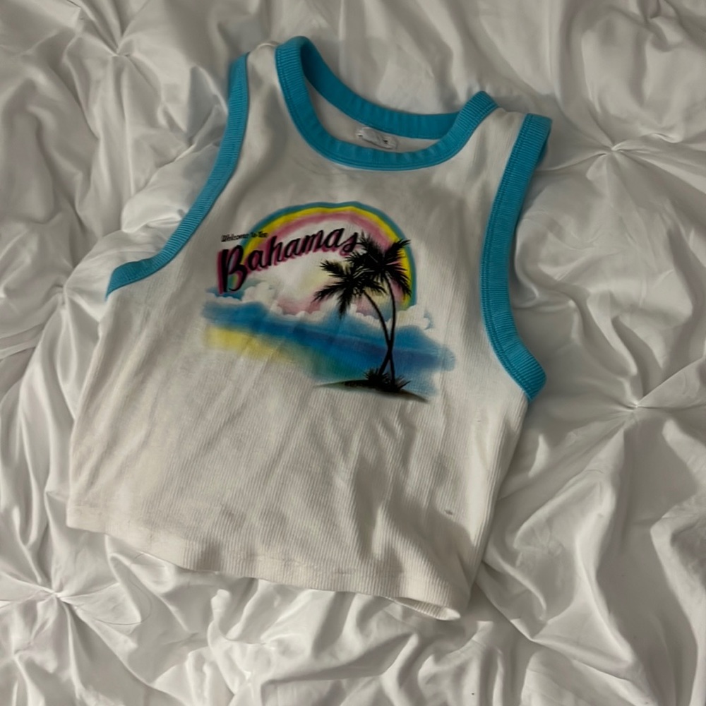 Bahamas tank top